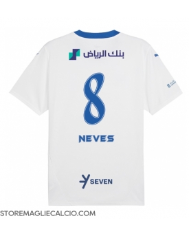 Al-Hilal Ruben Neves #8 Maglia Gara Trasferta Repliche 2024-25